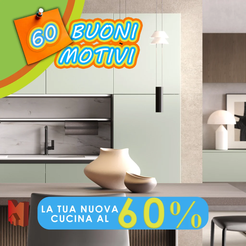 promo cucina 60% Scavolini EvoCucine Marinelli Design Group cucina Roma